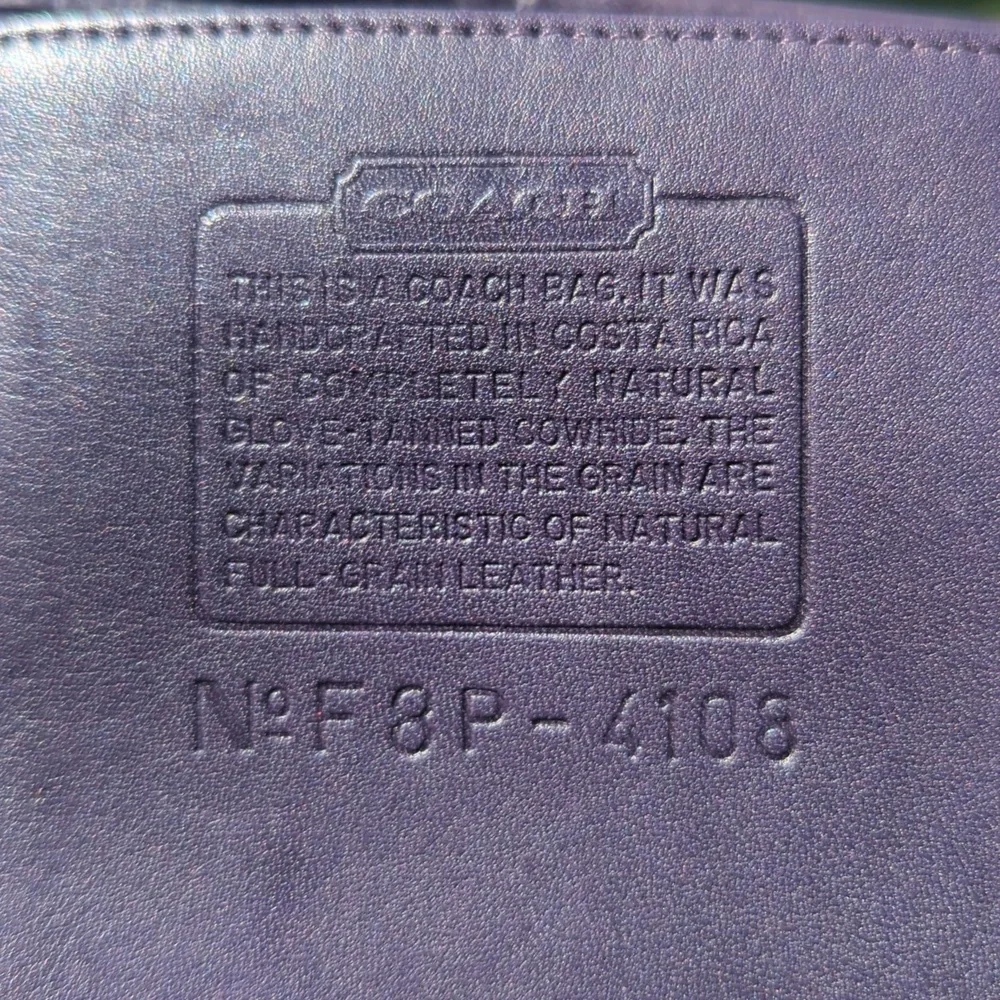 ๐Rare Vintage Coach Soho flap crossbody 4108 - Picture 12 of 12